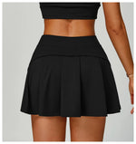 Load image into Gallery viewer, Contoured Performance Yoga Shorts Skirt Set Nylon Fabric