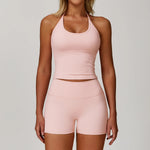 Load image into Gallery viewer, Two Piece Contour Yoga Set With Lux Performance Fabric