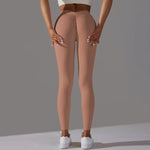 Load image into Gallery viewer, Seamless Contour High Waist Yoga Leggings Performance