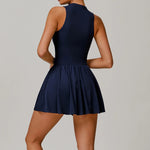 Load image into Gallery viewer, Backless Zippered One Piece Jumpsuit Luxe Essentials