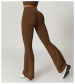 Load image into Gallery viewer, Seamless Flared Bell Bottoms Yoga Leggings High Waist
