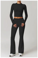 Load image into Gallery viewer, Signature 2 Piece Yoga Ensemble Nylon Plus Performance