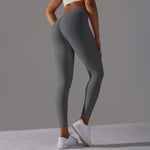 Load image into Gallery viewer, Seamless Contour High Waist Yoga Leggings Performance