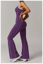 Load image into Gallery viewer, Sculpted Seamless Performance Jumpsuit With Front Zip