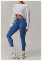 Load image into Gallery viewer, One Shoulder Bat Sleeve Yoga Hoodie Ultra Performance