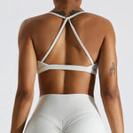 Load image into Gallery viewer, Seamless Back Contour Sport Bra Moisture-Wicking Quick-Dry