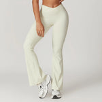 Load image into Gallery viewer, Seamless Flared Bell Bottoms Yoga Leggings High Waist