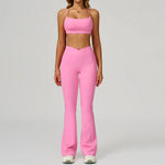 Load image into Gallery viewer, Two Piece Ultra Performance Yoga Luxe Set High Waist Band