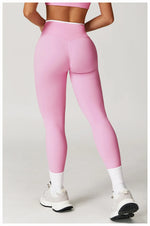 Load image into Gallery viewer, High Waist Sculpt Leggings Breathable Knit Performance Wear