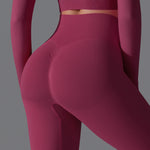 Load image into Gallery viewer, Seamless High Waist Yoga Leggings Performance Comfort