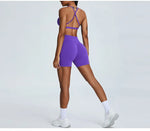 Load image into Gallery viewer, Cross Strap Seamless Yoga Bralette Premium Performance Fit