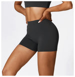 Load image into Gallery viewer, Sculpted Contour Yoga Shorts With Breathable Comfort