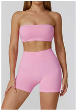 Load image into Gallery viewer, Seamless Contour Yoga Bra Open Back For Athleisure Wear