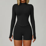 Load image into Gallery viewer, Two Piece Contour Seamless Performance Yoga Ensemble