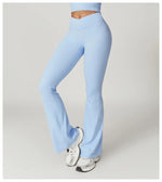 Load image into Gallery viewer, Seamless Flared Bell Bottoms Yoga Leggings High Waist