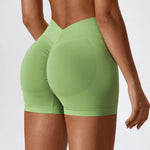 Load image into Gallery viewer, Elevated Contour Seamless Premium Yoga Shorts Nylon