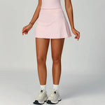 Load image into Gallery viewer, Contoured Performance Yoga Shorts Skirt Set Nylon Fabric