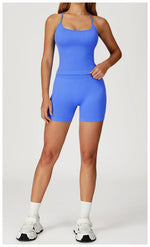 Load image into Gallery viewer, Seamless Contour Two Piece Yoga Set for Performance