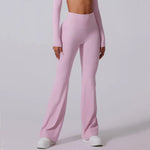 Load image into Gallery viewer, High Waist Contoured Flared Soft Leggings With Coverage