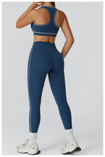 Load image into Gallery viewer, Contour Performance High Waist Athleisure Set Seamless