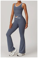 Load image into Gallery viewer, Seamless Contour Backless Sport Bra Top Nylon Spandex