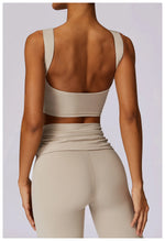 Load image into Gallery viewer, Luxurious Yoga Bra Leggings Seamless Contoured Multistretch