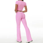 Load image into Gallery viewer, High Waist Contoured Performance Leggings Nylon Knit