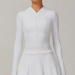 Load image into Gallery viewer, Zip Front Yoga Jacket Breathable High Stretch Nylon