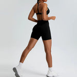 Load image into Gallery viewer, Luxurious Elevated Support Sports Bra Contour Seamless