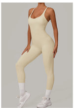 Load image into Gallery viewer, Luxe Sleeveless Yoga Jumpsuit Nylon Spandex