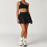 Load image into Gallery viewer, Two Piece Yoga Set Contoured Ribbed Performance Wear