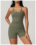 Load image into Gallery viewer, Ultra Light Weight Hanging Neck Sports Bra Breathable