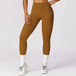 Load image into Gallery viewer, Luxurious High-Waist Contour Seamless Leggings Scrunch