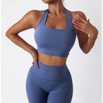 Load image into Gallery viewer, 2 Piece Contouring Sculpted Yoga Ensemble Performance