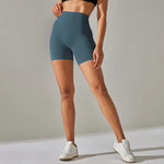 Load image into Gallery viewer, Luxurious High Waist Breathable Yoga Shorts Contour