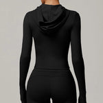Load image into Gallery viewer, Zip Front Yoga Jacket Breathable High Stretch Nylon