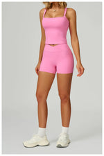 Load image into Gallery viewer, Two Piece Ultra Performance Yoga Luxe Set High Waist Band