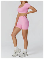 Load image into Gallery viewer, Seamless Premium Athleisure 2 Piece Leggings Set Nylon