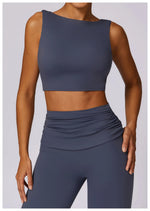 Load image into Gallery viewer, Luxurious Yoga Bra Leggings Seamless Contoured Multistretch