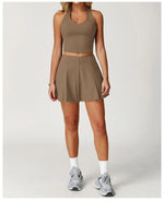 Load image into Gallery viewer, Luxurious Contouring Seamless Halter Set Performance