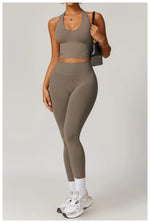 Load image into Gallery viewer, Seamless High Waist Studio Leggings With Breathable Fabric