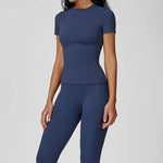 Load image into Gallery viewer, 2 Piece Seamless Yoga Set Performance Leggings Luxe