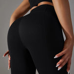 Load image into Gallery viewer, Ribbed Scrunch Contour Seamless High Waist Leggings