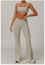 Load image into Gallery viewer, Contoured Performance Yoga Leggings With High Waist