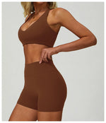 Load image into Gallery viewer, Contoured Breathable High Support Seamless Sports Bra