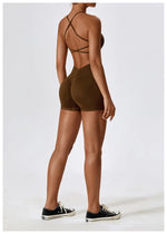 Load image into Gallery viewer, Seamless Performance Yoga Set Contour Nylon Knit Fabric