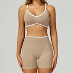 Load image into Gallery viewer, Seamless Contour Two Piece Yoga Set Luxe Performance Wear