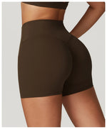 Load image into Gallery viewer, High Waist Yoga Shorts Contour Moisture Wicking Breathable