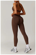 Load image into Gallery viewer, Seamless High Waist Breathable Yoga Leggings Performance