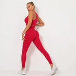 Load image into Gallery viewer, Seamless Contour Two Piece Yoga Set Performance Wear